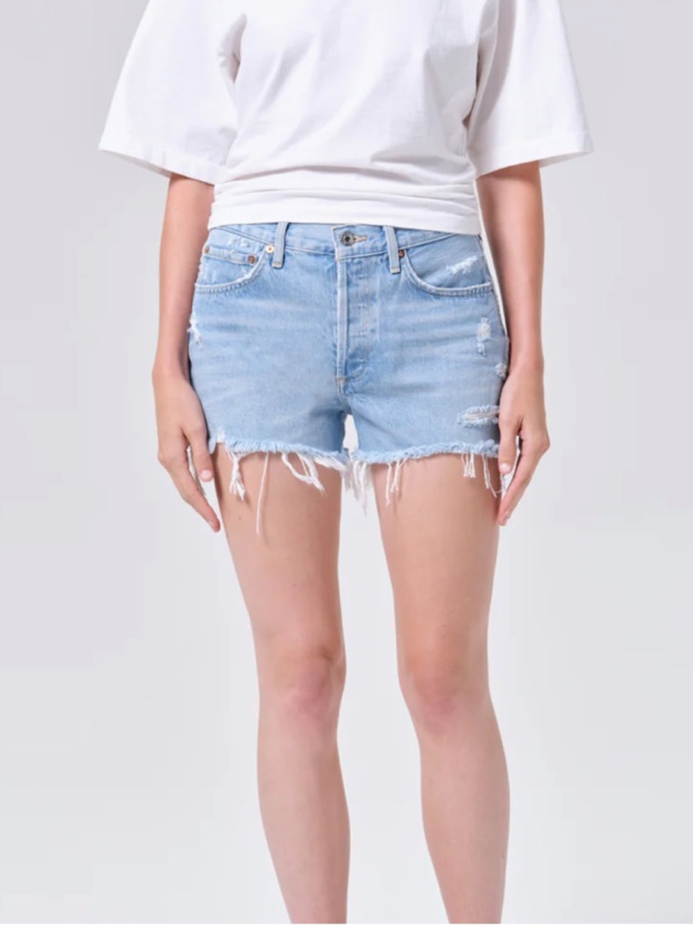 Agolde Parker Vintage Cut Off Short - Swapmeet - 25
